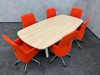 Vitra joyn/ donati - 6p design conferentie set 240x120 - afbeelding 7 van  29