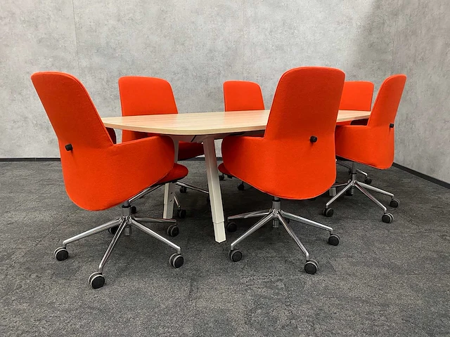 Vitra joyn/ donati - 6p design conferentie set 240x120 - afbeelding 9 van  29