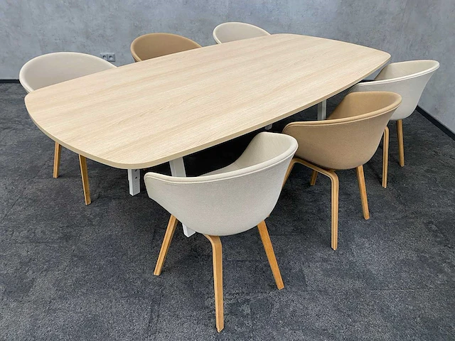 Vitra joyn/ hay - 6p design conferentie set 240x120 - afbeelding 5 van  17