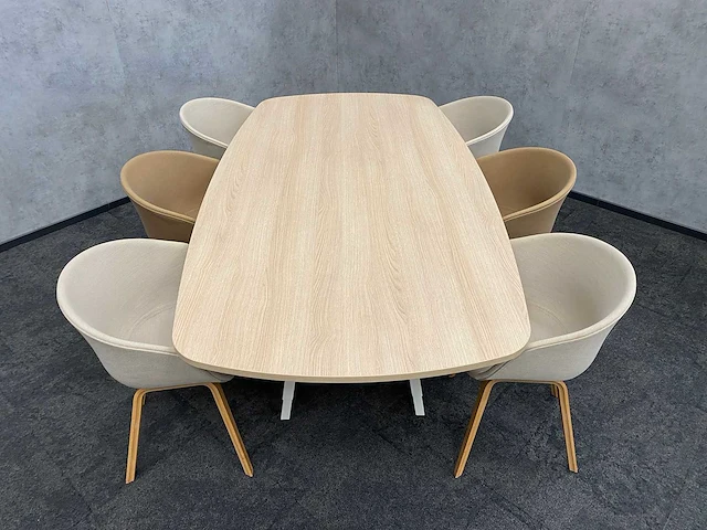 Vitra joyn/ hay - 6p design conferentie set 240x120 - afbeelding 7 van  17