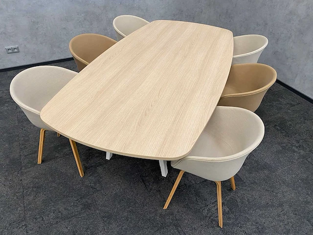 Vitra joyn/ hay - 6p design conferentie set 240x120 - afbeelding 8 van  17