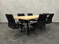 Vitra joyn/ interstuhl - 6 persoons design set 210x110 - afbeelding 1 van  21