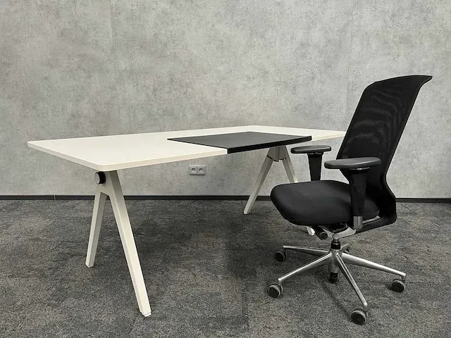 Vitra joyn/ meda - instelbare design werkplek 180x90 - afbeelding 1 van  26