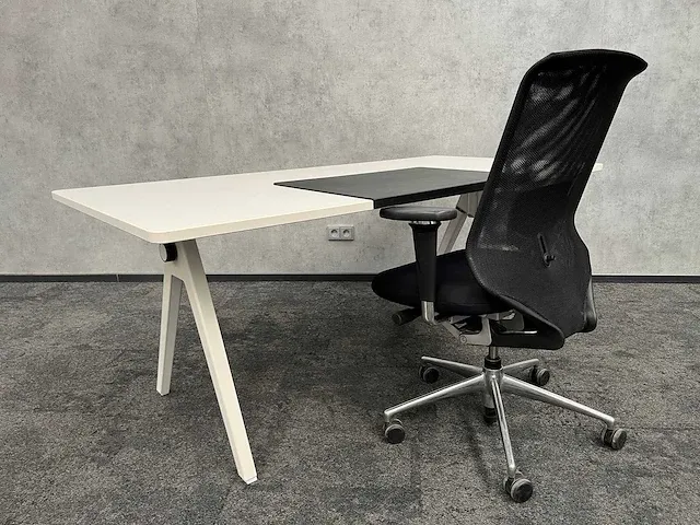 Vitra joyn/ meda - instelbare design werkplek 180x90 - afbeelding 5 van  26