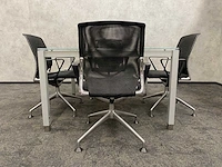 Vitra meda - 4 persoons design set 120x120 - afbeelding 6 van  24