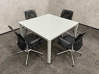 Vitra meda - 4 persoons design set 120x120 - afbeelding 19 van  24