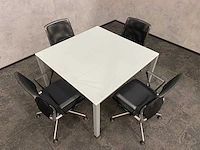 Vitra meda - 4 persoons design set 120x120 - afbeelding 20 van  24