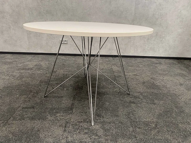Vitra meda/ magis tavolo - 3 persoons design set ø110 - afbeelding 5 van  24
