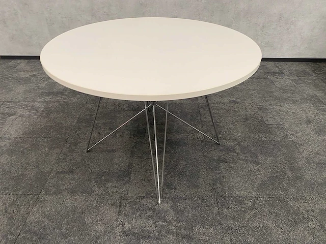 Vitra meda/ magis tavolo - 3 persoons design set ø110 - afbeelding 6 van  24