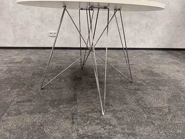 Vitra meda/ magis tavolo - 3 persoons design set ø110 - afbeelding 7 van  24