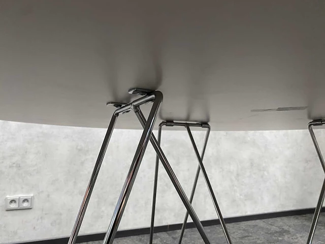 Vitra meda/ magis tavolo - 3 persoons design set ø110 - afbeelding 8 van  24