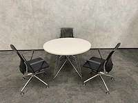 Vitra meda/ magis tavolo - 3 persoons design set ø110 - afbeelding 14 van  24