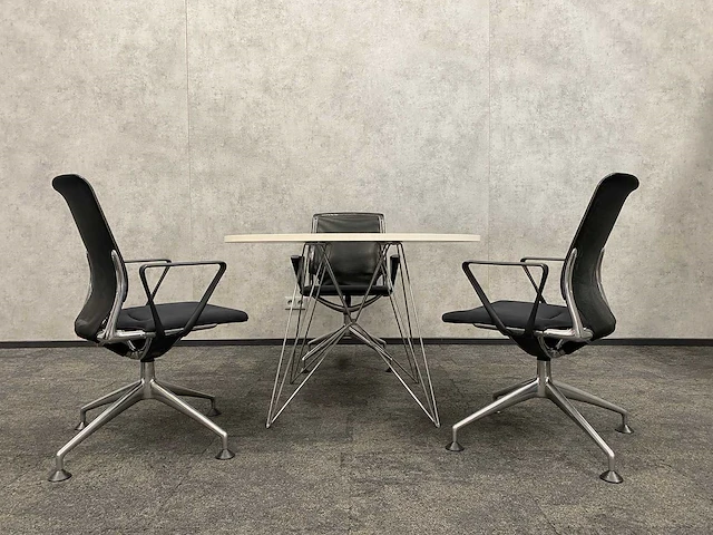 Vitra meda/ magis tavolo - 3 persoons design set ø110 - afbeelding 18 van  24