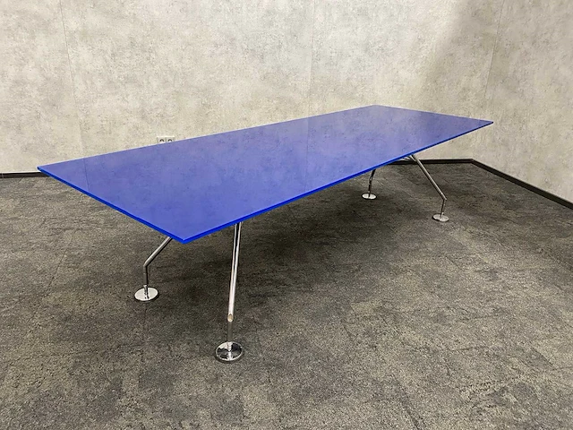 Vitra meda/ tecno nomos - 8 persoons design set 280x100 - afbeelding 13 van  32