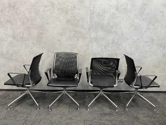 Vitra meda/ tecno nomos - 8 persoons design set 280x100 - afbeelding 23 van  32