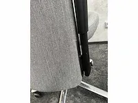 Vitra pacific - bureaustoel - grijs, chroom - afbeelding 4 van  13