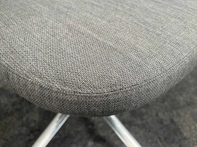 Vitra pacific - bureaustoel - grijs, chroom - afbeelding 10 van  13