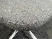 Vitra pacific - bureaustoel - grijs, chroom - afbeelding 10 van  13