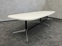 Vitra segmented - bootvorm design vergadertafel 340x120 - afbeelding 6 van  16