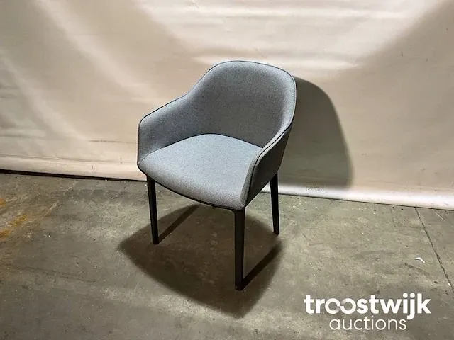 Vitra. soft shell stoel vierpotig onderstel - afbeelding 1 van  6