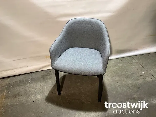 Vitra. soft shell stoel vierpotig onderstel - afbeelding 2 van  6