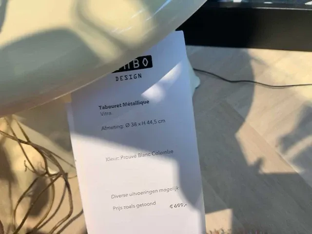 Vitra tabouret metallique bijzettafel - afbeelding 5 van  5
