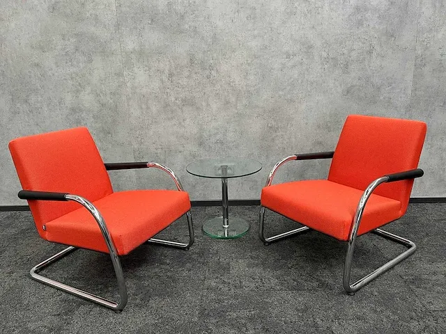 Vitra visalouge - fauteuil - koraal (2x) - afbeelding 1 van  17