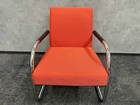 Vitra visalouge - fauteuil - koraal (2x) - afbeelding 4 van  17