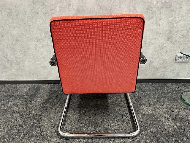 Vitra visalouge - fauteuil - koraal (2x) - afbeelding 6 van  17