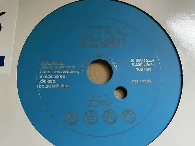 Vitral top-laser diamant zaagblad (2x) - afbeelding 2 van  2