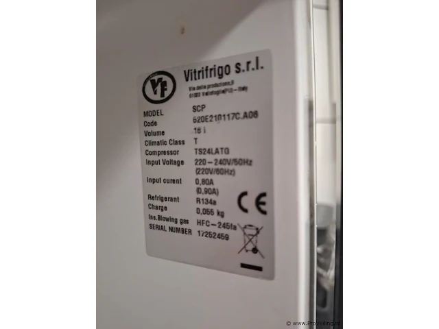 Vitrifigo melkkoeler model scp - afbeelding 5 van  6