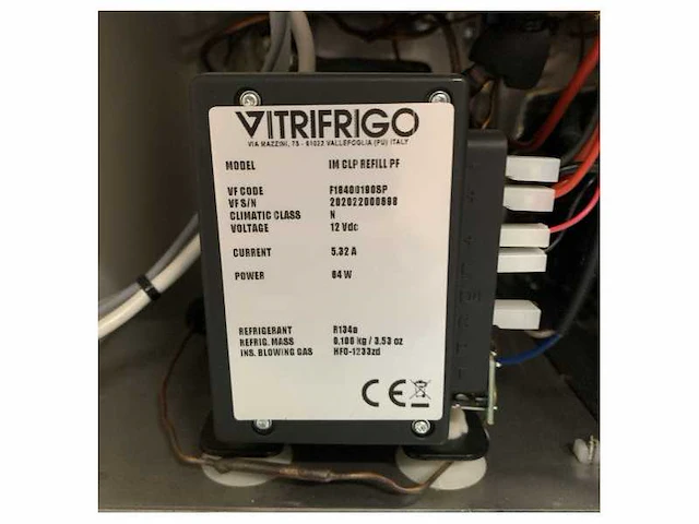 Vitrifrigo im clp refill pf marine stainless steel ice maker 12v - f18400190sp - afbeelding 7 van  9