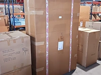Vitrinekast mangohout 120x45x200, sanderz, 2025 - afbeelding 2 van  2