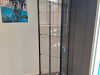 Vitrinekast met verlichting - 40x180cm - afbeelding 1 van  4