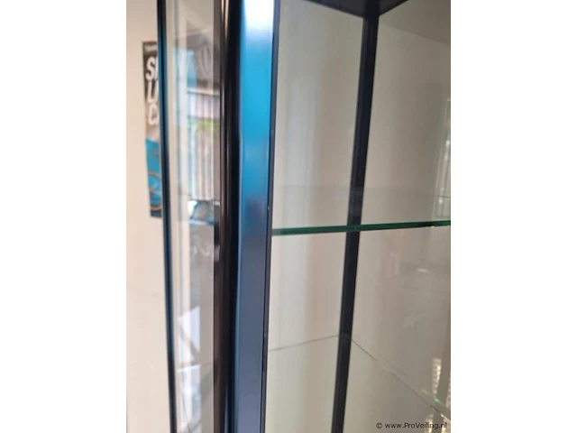 Vitrinekast met verlichting - 40x180cm - afbeelding 4 van  4