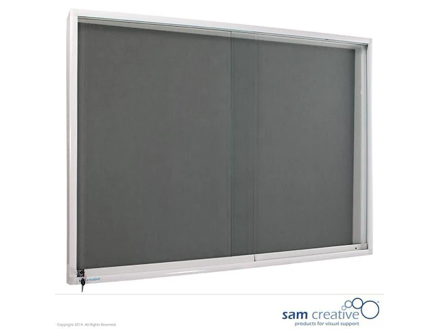 Vitrinekast prikbord pro 67x127 sam creative, wbpsu067127 - afbeelding 1 van  3