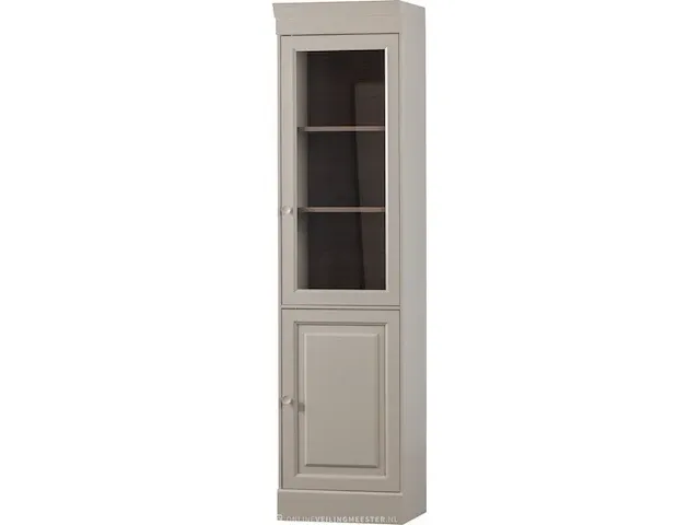 Vitrinekast vtwonen, chow- grenen - dakargrau - 215x54x40 - afbeelding 1 van  1