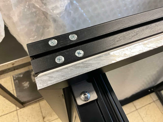 Vitrodur aluminium kozijnen (2x) - afbeelding 5 van  6