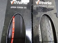 Vittoria open corsa cxiii 23-622 full black en vittoria zaffiro prof all black buitenbanden - afbeelding 2 van  5