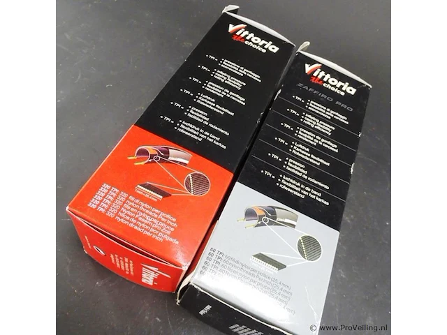 Vittoria open corsa cxiii 23-622 full black en vittoria zaffiro prof all black buitenbanden - afbeelding 5 van  5