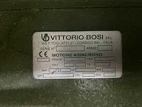 Vittorio bosi - sd600/600 - dubbele schijfschuurmachine - afbeelding 3 van  11