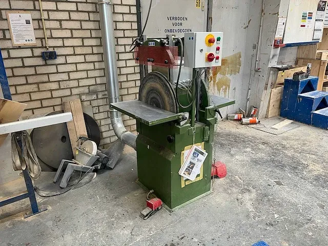 Vittorio bosi - sd600/600 - dubbele schijfschuurmachine - afbeelding 1 van  11