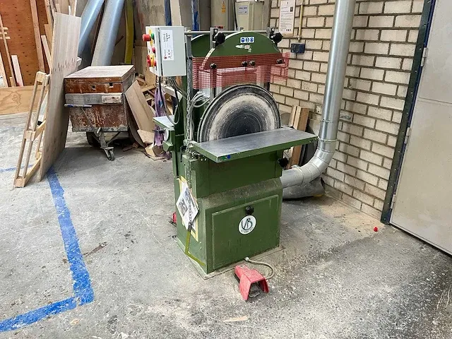 Vittorio bosi - sd600/600 - dubbele schijfschuurmachine - afbeelding 4 van  11