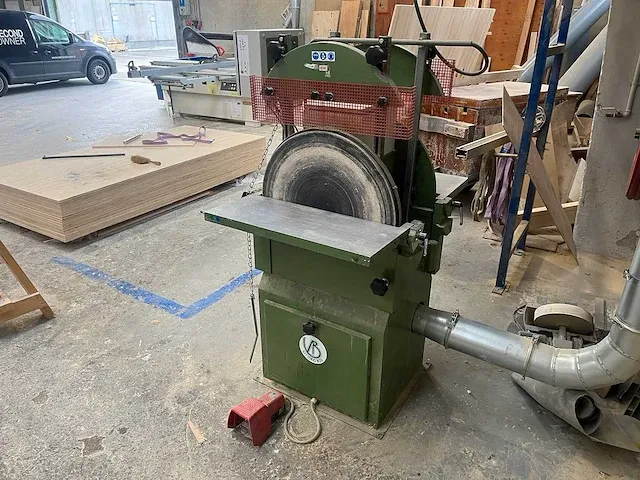 Vittorio bosi - sd600/600 - dubbele schijfschuurmachine - afbeelding 8 van  11