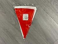 Vlaggenlijn rood/wit - 10 meter (2000x) - afbeelding 1 van  3
