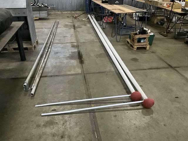 Vlaggenmast (2x) - afbeelding 1 van  4