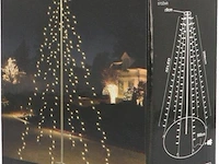 Vlaggenmast kerstverlichting - afbeelding 4 van  4