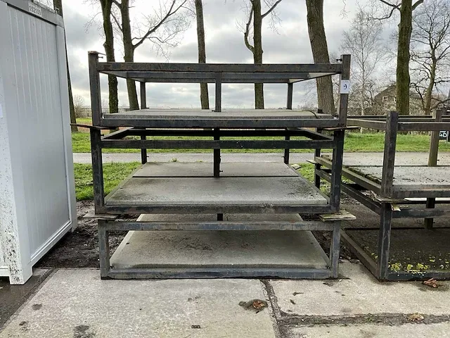 Vlaggenmast onderstel (3x) - afbeelding 1 van  5