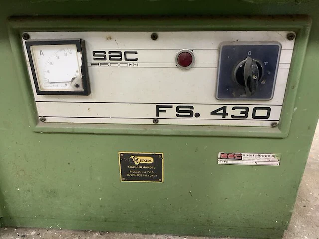 Vlakbank, sac, fs 430, groen - afbeelding 4 van  6