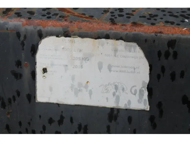 Vlakmaakbak giant type vlmb-1850. bouwjaar 2016 - afbeelding 3 van  4